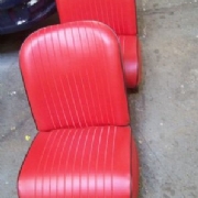 Restored seats for a Fiat 500L